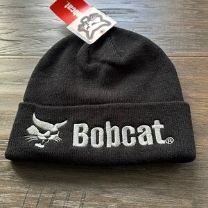 BOBCAT Knit Cuffed beanie,embroidered logo,winter warm,soft stretch unisex OSFM